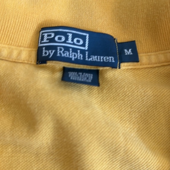 Ralph Lauren Polo Yellow Collared Shirt - Picture 2 of 4